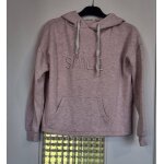 Pull sweat avec capuche rose cache cache taille 36
