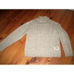 Pull tex beige chin� taille 12ans, torsades