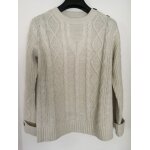 Pull torsades damart thermolactyl cru taille 38 / 40