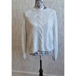 Pull torsadé femme blanc jennyfer taille xs 34 Pull torsadé femme blanc jennyfer taille xs 34