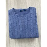 Pull torsad� ralph lauren homme taille xl bleu