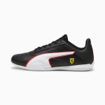 Puma chaussures de sports automobiles tune cat scuderia ferrari, noir / blanc