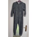 Pyjama 1 pice combinaison gris h&m taille 9 / 10ans mixte