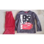 Pyjama 2 pieces disney garcon en velours cars mc queen taille 5 / 6 ans
