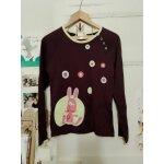 Pyjama 2 pices pantalon top bordeaux imprims colors 40 l etam.