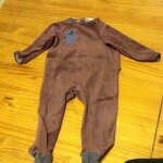 Pyjama bebe maron taille 81 cm Pyjama bebe maron taille 81 cm