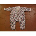 Pyjama jersey coton imprim carreaux vertbaudet