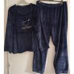 Pyjama polaire grande taille brod�