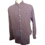 Ralph lauren chemise oxford motif vichy violet taille m Ralph lauren chemise oxford motif vichy violet taille m