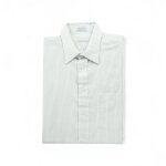 Reconditionn - chemise christian dior homme  rayures - taille m - homme - blanc
