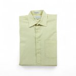 Reconditionn - chemise christian dior homme uni - taille l - homme - jaune