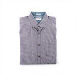 Reconditionn� - chemise classiques homme � carreaux - taille l - homme - bordeaux