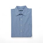 Reconditionn - chemise classique homme  carreaux - taille xl - homme - bleu clair