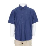 Reconditionn� - chemise classique homme � carreaux - taille xl - homme - marine