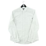 Reconditionn� - chemise classiques homme manches longues blanc vintage - motif � rayures - taille l - ...