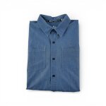 Reconditionn� - chemise classiques homme � motifs - taille m - homme - bleu clair
