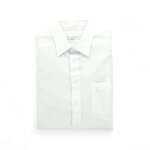 Reconditionné - chemise classiques homme À rayures - taille l - homme - blanc Reconditionné - chemise classiques homme À rayures - taille l - homme - blanc