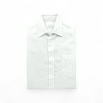 Reconditionné - chemise classique homme À rayures - taille m - homme - blanc Reconditionné - chemise classique homme À rayures - taille m - homme - blanc