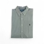 Reconditionn� - chemise classiques homme � rayures - taille xl - homme - bleu