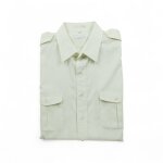 Reconditionné - chemise classiques homme uni beige - taille l - homme - beige Reconditionné - chemise classiques homme uni beige - taille l - homme - beige