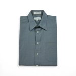 Reconditionné - chemise classique homme uni gris - taille m - homme - gris Reconditionné - chemise classique homme uni gris - taille m - homme - gris