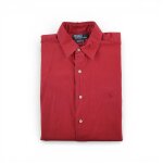 Reconditionn� - chemise classiques homme uni - taille m - homme - rouge