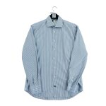 Reconditionn - chemise fitted homme  rayures - taille m - homme - bleu