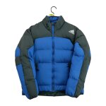 Reconditionn - doudoune adidas - taille m - femme - bleu