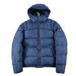Reconditionn� - doudoune homme � capuche marine - taille m - homme - marine
