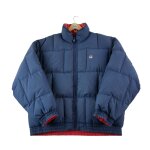 Reconditionn� - doudoune homme r�versible vintage - taille l - homme - marine