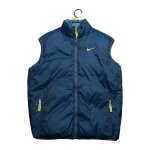 Reconditionn - doudoune nike rversible - taille m - homme - bleu
