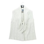 Reconditionné - gilet femme 100% soie blanc - taille l - femme - blanc Reconditionné - gilet femme 100% soie blanc - taille l - femme - blanc