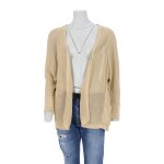 Reconditionn� - gilet femme beige - taille m - femme - beige