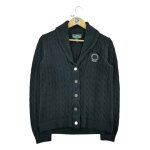 Reconditionn� - gilet femme cardigan torsad� noir - taille l - femme - noir