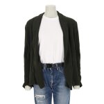 Reconditionn� - gilet femme kaki - taille m - femme - kaki