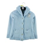Reconditionn� - gilet femme en laine bleu clair - taille s - femme - bleu clair