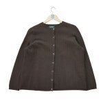 Reconditionné - gilet femme en laine et cachemire - taille xl - femme - marron Reconditionné - gilet femme en laine et cachemire - taille xl - femme - marron