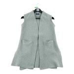 Reconditionn� - gilet femme en laine gris - taille xs - femme - gris
