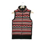 Reconditionné - gilet femme en laine noir - taille m - femme - noir Reconditionné - gilet femme en laine noir - taille m - femme - noir