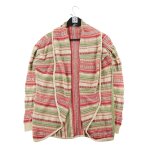 Reconditionn� - gilet femme en lin beige - taille m - femme - beige