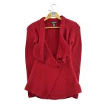 Reconditionn� - gilet femme rouge - taille xs - femme - rouge