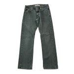 Reconditionn� - jean homme levis 514 slim straight gris - taille w38 / l30 - homme - gris