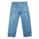 Reconditionn� - jean homme levis 550 relaxed fit - taille w42 / l32 - homme - bleu clair