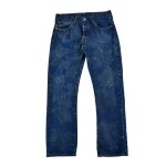 Reconditionn� - jean homme upcycling levis marine - taille w32 / l30 - homme - marine