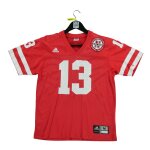 Reconditionné - maillot adidas nebraska cornhuskers - taille 10 / 12 ans - - rouge Reconditionné - maillot adidas nebraska cornhuskers - taille 10 / 12 ans - - rouge