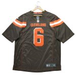 Reconditionné - maillot homme nfl cleveland browns marron - taille xl - homme - marron Reconditionné - maillot homme nfl cleveland browns marron - taille xl - homme - marron