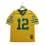 Reconditionn - maillot homme nfl green bay packers jaune - taille 14 / 16 ans - homme - jaune