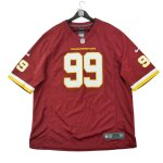 Reconditionn� - maillot homme nfl washington commanders - taille 2xl - homme - rouge