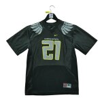 Reconditionné - maillot ncaa oregon ducks noir - taille 10 / 12 ans - - noir Reconditionné - maillot ncaa oregon ducks noir - taille 10 / 12 ans - - noir