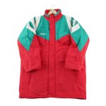 Reconditionn� - parka homme retro vintage rouge - taille m - homme - rouge